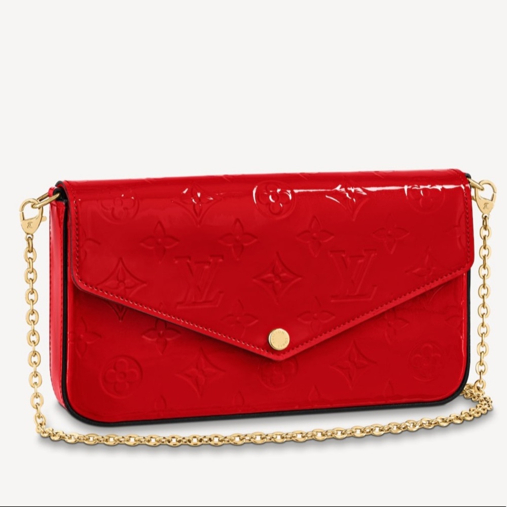 RARE 🔥 Louis Vuitton Cherry Felicie Pochette 🍒